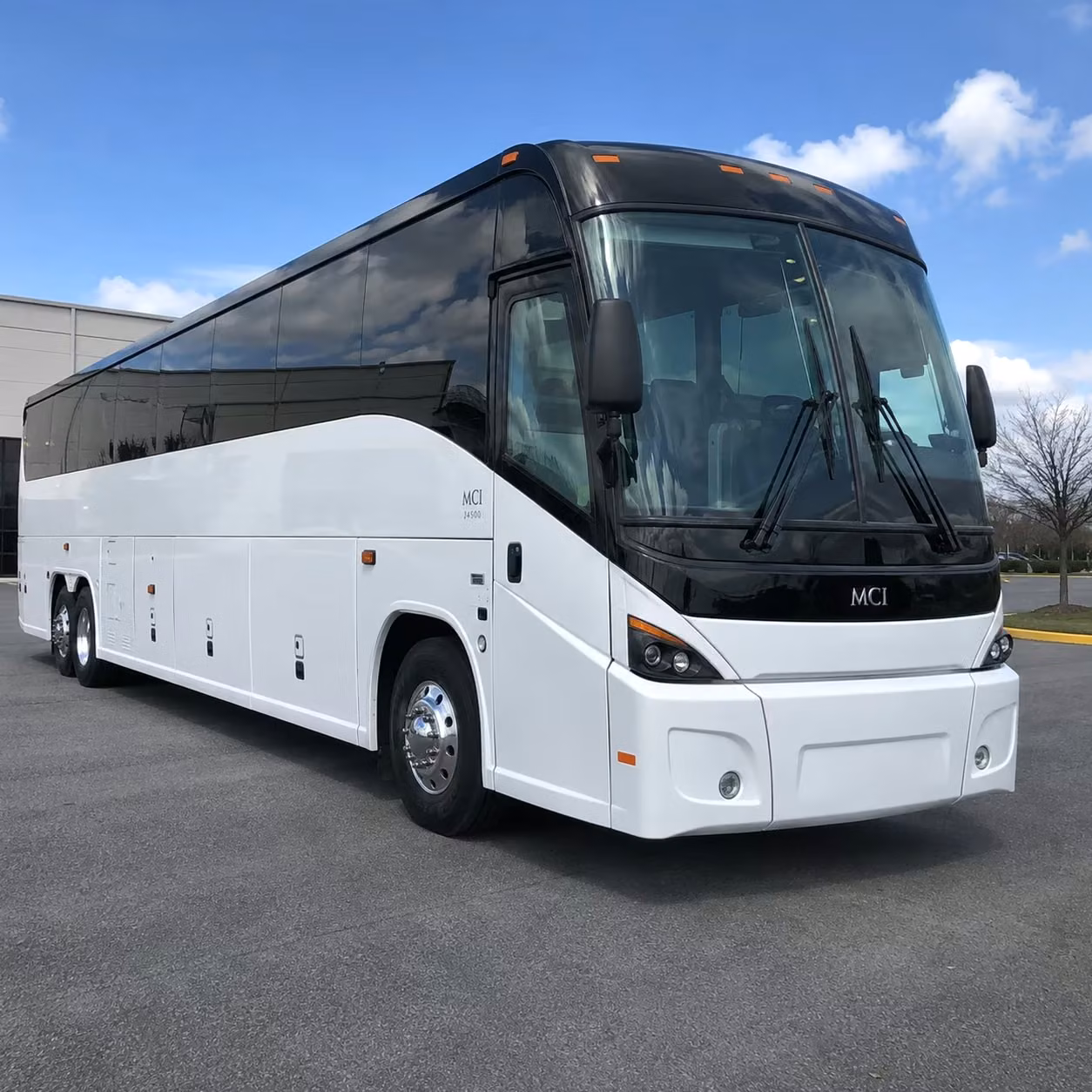 56 passenger charter bus
