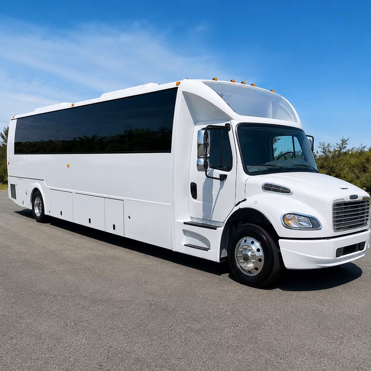 lansing party bus rentals for prom night ride in style through the capital city